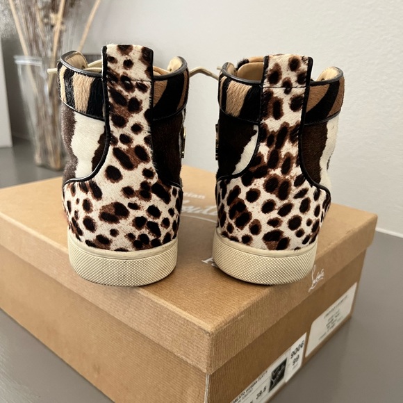 Christian Louboutin Rantus Orlato High Top Flat Shoes 🐯 - Picture 7 of 10